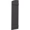 Ekena Millwork Americraft 4-Board (2 Batten) Wood Joined Board-n-Batten Shutters w/Ellipt Top, ARW101BE414X77SMH, PR ARW101BE414X77SMH - alternate 5